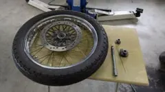 中古リアホイール一式☆ボルティー