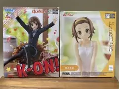 新品未開封 けいおん！ フィギュア 2種セット 平沢唯 田井中律