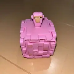 マイクラ　ハッピーセット　羊フィギュア