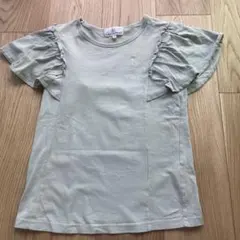 KUMIKYOKU フリル袖 Tシャツ 150