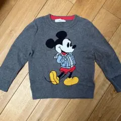 GAP ミッキーマウス セーター 3歳用 グレー