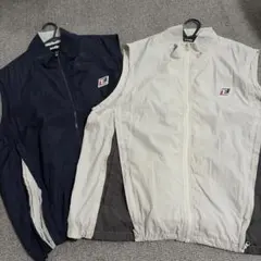 kutir ナイロンジャケット 2色セット (ネイビー・ホワイト) まとめ売り