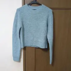 moussy　長袖ニット 　 クルーネック　フリーサイズ