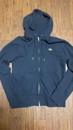 LACOSTE ネイビー フルジップパーカーのサムネイル