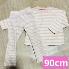 ロンT ズボン　セット　90cm
