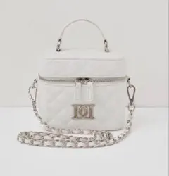 Darich 【シルバーパーツ】キルティングスクエアミニバッグ