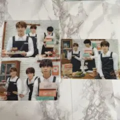 nct127 カフェ ランダムクリアフォトカード　ジェヒョン　テイル　ジャニ