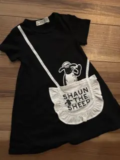 ひつじのショーン 半袖ワンピース100cmのサムネイル
