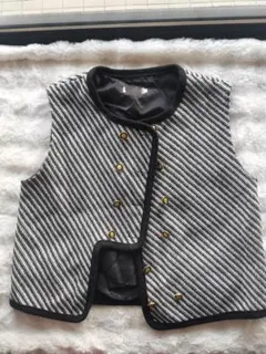 ストライプデザイン ベスト