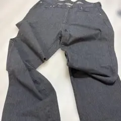 【日本製】グローバルワーク ヘリンボーン ワークパンツ W34 グレー 希少のサムネイル