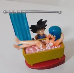 ドラカプ クライシス編 ブルマ 孫悟空 お風呂 ドラゴンボールカプセル