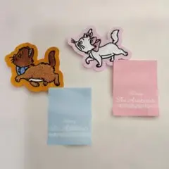 Disney The Aristocats ワッペン 2種セット