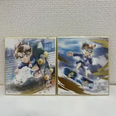 名探偵コナン　ミニ色紙　箔押し