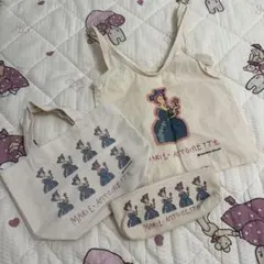 マリーアントワネット　トートバッグ　ポーチ　3点セット