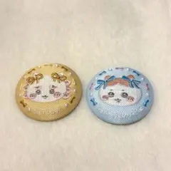 【即日発送】ちいかわ 刺繍缶バッジ2