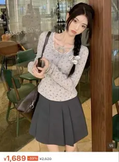 花柄 トップス SHEIN