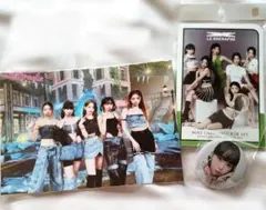 LE SSERAFIM ポストカード・バッジ・シールセット