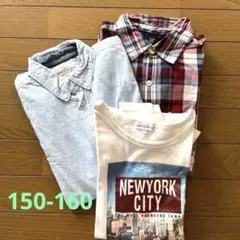 GAP H&M 長袖シャツ半袖シャツ長袖Tシャツセット