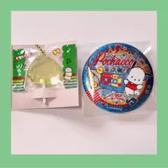 サンリオ キャンディチャームズ　キラキラBIG缶バッジ　ハンギョドン