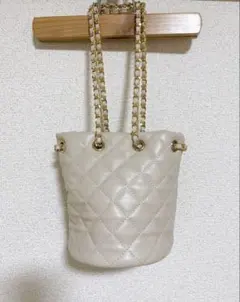 ロペマドモアゼルキルティング チェーンバッグ 美品