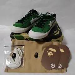 A BATHING APE ベイシングエイプ MAD STA #1 グリーン - メルカリ