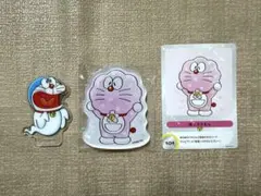 100％ドラえもん&フレンズ☆桜アクリルキーホルダー☆ポストカード