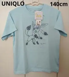 【新品未使用タグ付き】ユニクロUNIQLO UT 140cm半袖Tシャツ水色