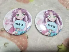 名探偵プリキュア 極楽湯 キュアミスティック 小林みくる 缶バッジ