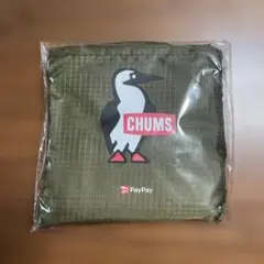 CHUMS PayPayコラボ エコバッグ カーキ 新品未開封のサムネイル