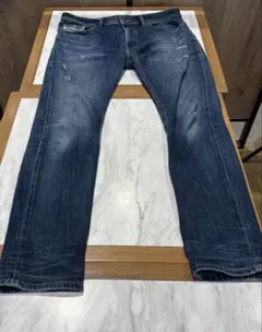 DIESEL ストレートデニム ダークブルー