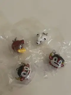 プロ野球マスコットめじるしアクセサリー 4点セット