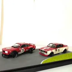 アルファロメオジュリアGTA1967＆ラリー仕様1 /43 プロジェトK製2台 アルファロメオジュリアGTA1967＆ラリー仕様1 /43 プロジェトK製2台