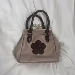 美品 MARY QUANT がま口バッグ