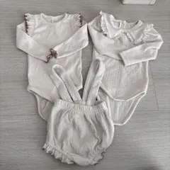 べべホリック　ロンパースなど　3点セット