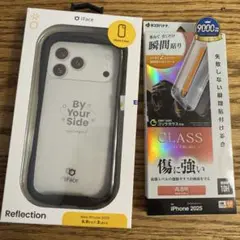 iPhone17 proMAX ケース 保護フィルム iFace