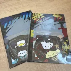 サンリオキャラクターズ パンク風シール 2枚セット