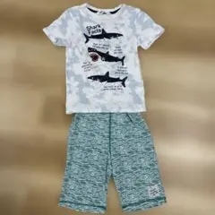H&M スパンコール　Tシャツ 130 ハーフパンツ　150
