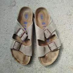 BIRKENSTOCKアリゾナ スエードレザートープ レギュラー43（28cm