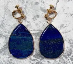 「青い雫　イヤリング 左右セット」jo-db