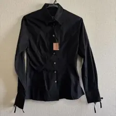 COMME CA DU MODE コムサデモード 長袖シャツ ブラウス リボン