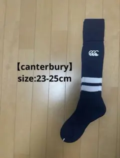 【canterbury】《23~25cm》ネイビー/ホワイト