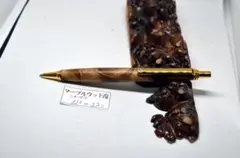 黄金樟瘤（マーブルウッド瘤）ミャンマー国宝材】木工手作り木の