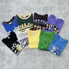 140㎝ 男の子 まとめ売り トレーナー 半袖 トップス ポケモン マイクラ