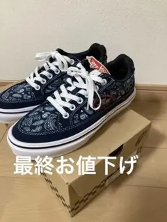 VANS ペイズリー柄 スニーカー 24cmのサムネイル