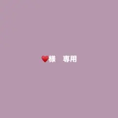 ♥️様　専用