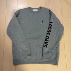 LOGOS DAYS グレー トレーナースウェット Lサイズ