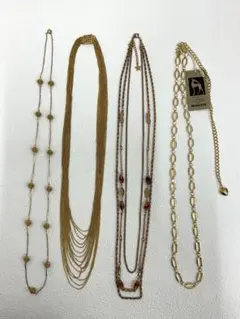 50.303【ネックレス　4本セット】ヴィンテージ　アンティーク