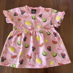 BABYDOLL ミニー・マウス柄 ワンピース 90