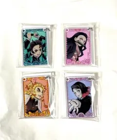 鬼滅の刃　くら寿司　アクリルキーホルダー　煉獄杏寿郎 竈門炭治郎 魘夢