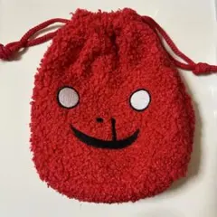 しずくちゃん もこもこ巾着ポーチ はなぢくん